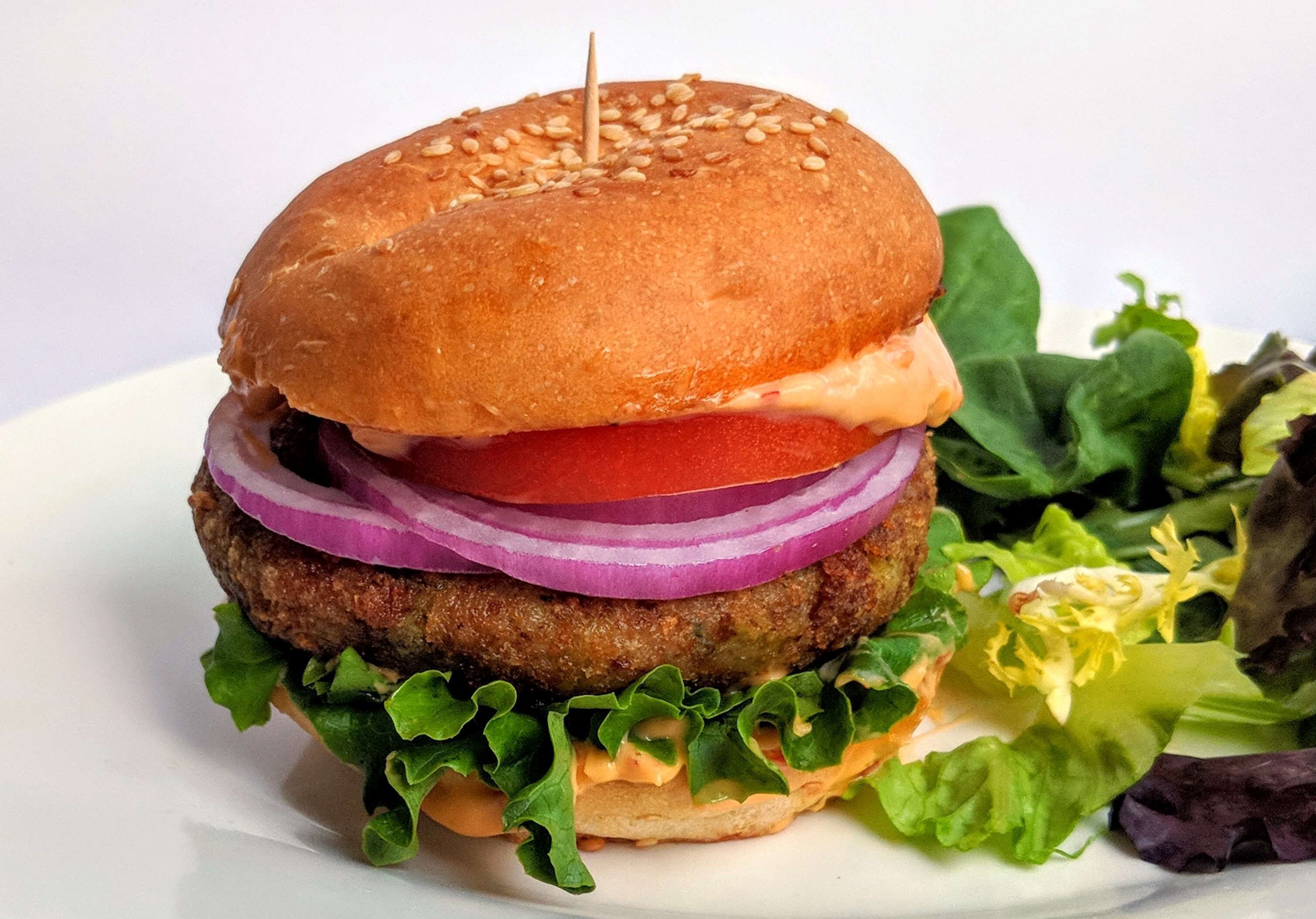 veggie burger